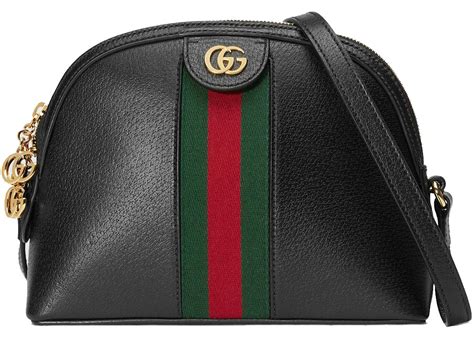 gucci ophidia shoulder bag - black
